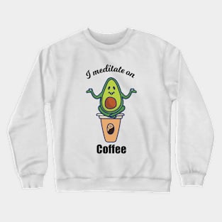 Yoga and Coffee Crewneck Sweatshirt